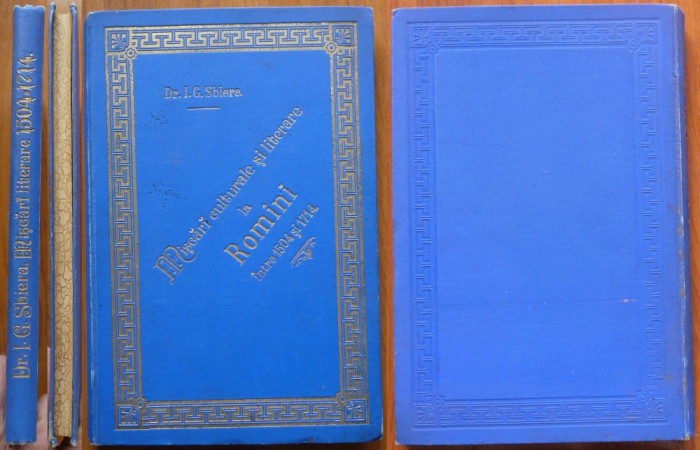 I. G. Sbiera, Miscari culturale ; Romanii din stanga Dunarii,1897, cu autograf