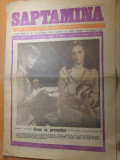 Ziarul saptamana 29 septembrie 1972-lansarea filmului romanesc&quot;drum in penumbra&quot;