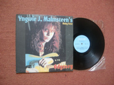 YNGWIE J. MALMSTEEN?S RISING FORCE:Odyssey(1988)vinil bulgaresc stare impecabila foto