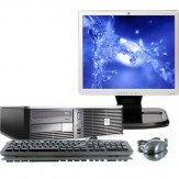 Pachet PC HP Compaq DC7700 ,Core 2 Duo E6300,1.86Ghz,2Gb DDR2 ,80Gb , 8122 foto