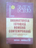 Z1 Dramaturgia Istorica Romana Contemporana - Ion Nistor