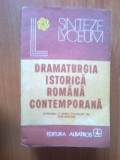 z1 Dramaturgia Istorica Romana Contemporana - Ion Nistor