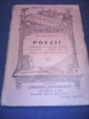 ION MINULESCU - POEZII ROMANTE PENTRU MAI TARZIU 1908 foto