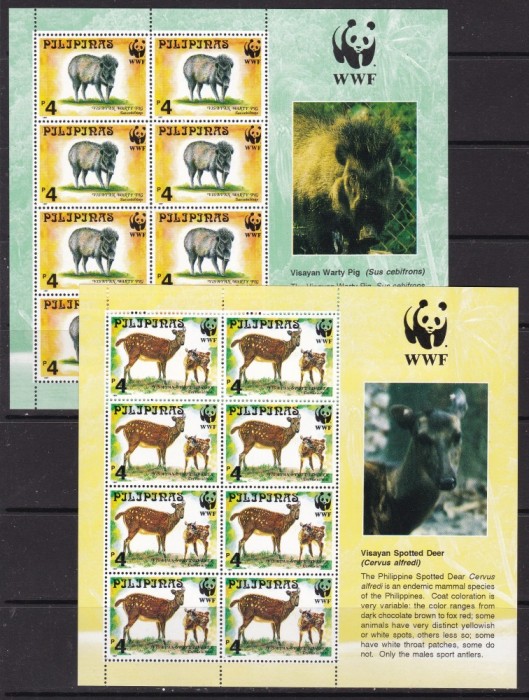 Filipine 1997 fauna MI 2814-2817 4 kleib. MNH w26