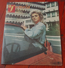 revista Femeia - anul XLI nr 10 octombrie 1988 / 24 pagini foto