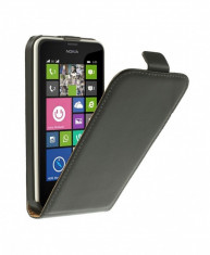Husa Flip Nokia Lumia 630 - Neagra foto