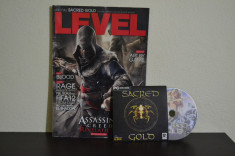 Revista Level Noiembrie 2011 + Joc Full Sacred Gold #73 foto