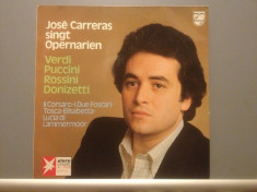 JOSE CARRERAS - SING OPERA (1977/ PHILIPS REC/RFG)- Vinil/Vinyl/IMPECABIL/OPERA foto