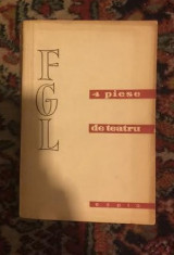 4 piese de teatru / Federico Garcia Lorca foto