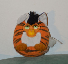 M- Jucarie Furby din plus culoare tigrata, de la McDonalds, 10cm foto