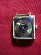 Ceas de dama Zaria ,mecanic ,functional ,anii &amp;#039;70 URSS ,17 rubine ,l=2,3 cm foto