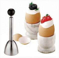 Dispozitiv pentru spart oua fierte la micul dejun; ? 3.2 cm, L=11 cm foto