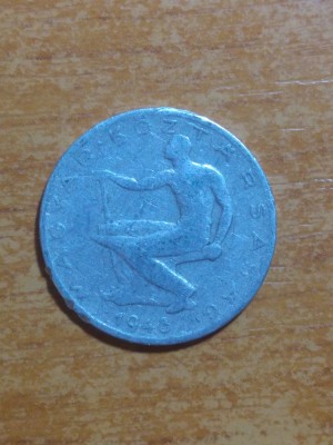 moneda rara ungaria 50 filler - 1948 foto