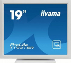 Monitor LED Iiyama ProLite T1931SR-W1 Touch, 19 inch, 5:4, 5 ms, alb foto