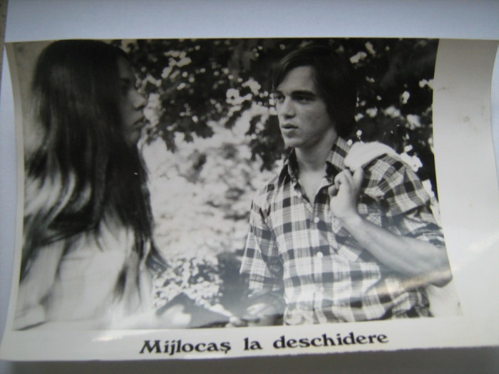 Fotografie originala, film romanesc, Mijlocas la deschidere, 16,5/12