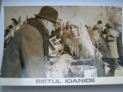 Fotografie originala, film romanesc, Bietul Ioanide, 16,5/12 foto