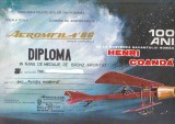 Bnk fil Aerofilatelie - Aeromfila 1986 Craiova - diploma + plicuri ocazionale