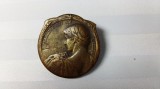 VECHE INSIGNA 1926 - ZIUA NATIONALA A ELVETIEI 1 AUGUST - BRONZ 30 MM