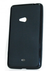 Husa Nokia Lumia 625 antisoc TPU Gel neagra foto