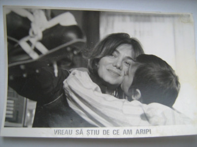 Fotografie originala, film romanesc, Vreau sa stiu de ce am aripi, 16,5/12 foto