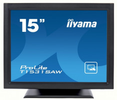 Monitor LED Iiyama ProLite T1531SAW-B3 Touch, 15 inch, 4:3, 8 ms, negru foto