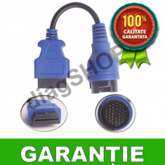 Cablu adaptor IVECO Daily 38 Pini - Functioneaza perfect cu AutoCom si Delphi foto