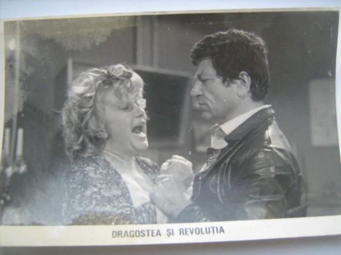 Fotografie originala, film romanesc, Dragostea si revolutia, 16,5/12