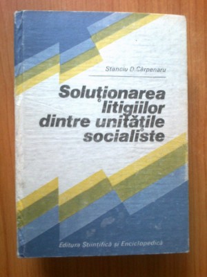 w0c Solutionarea litigiilor dintre unitatile socialiste foto