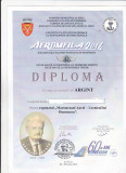 Bnk fil Aerofilatelie - Aeromfila 2014 Sibiu - 2 plicuri ocazionale + diploma