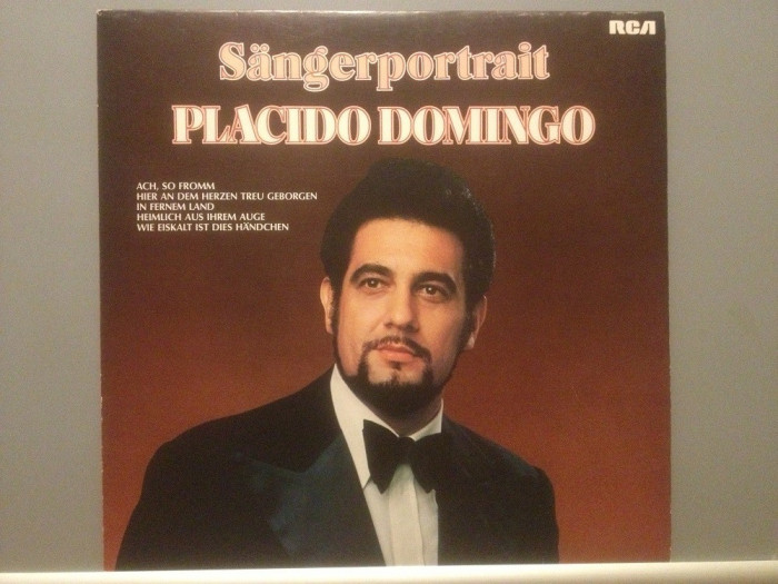 PLACIDO DOMINGO - SINGER PORTRAIT (1976/ RCA REC /RFG)- Vinil/Vinyl/IMPECABIL