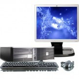 Pachet PC HP Compaq DC7800,Core 2 Duo E6550 2.33Ghz, 2Gb DDR2, 160Gb , 8898 foto