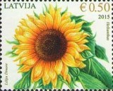 LETONIA 2015, Flora, serie neuzată, MNH