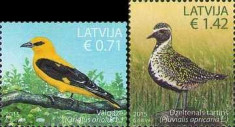 LETONIA 2015, Fauna - Pasari, serie neuzata, MNH foto