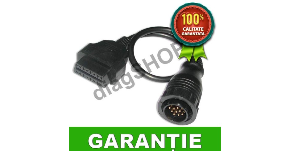 Cablu Adaptor pentru Mercedes Sprinter si VW LT 14 Pini - Mufa ...