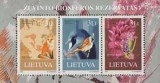 LITUANIA 2013, Fauna - Flori, MNH, serie neuzata, Nestampilat