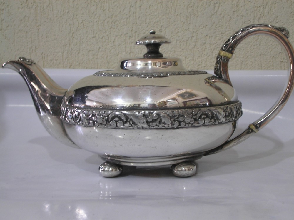 De colectie ! Superb ceainic vechi argintat anii' 20 ! | Okazii.ro