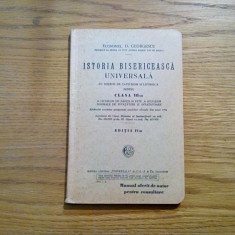 ISTORIE BISERICEASCA UNIVERSALA - D. Georgescu - 1935, 216 p.