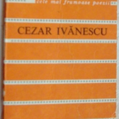 CEZAR IVANESCU - ROD (1985) [Selectie 1968-1982, prefatator ARTUR SILVESTRI]