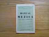 MANUAL DE MUZICA Clasa I -a A Gimnaziului - Nelu Ionescu, I.M. Potolea - 1945, Clasa 9, Educatie Muzicala, Manuale