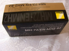 Nikon EN-MH2-B2/MH-72 2 hour Charger with 2 x 2300mAh Ni-MH AA Rechargeable Batt foto