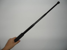 Baston telescopic 64 cm + Husa cadou 4 segmenti maner cu burete foto