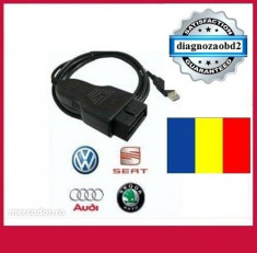 Tester diagnoza auto VAG.COM VCDS 12.12 in limba romana - Audi Wv Seat Skoda foto