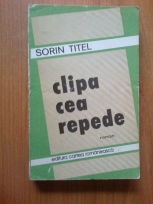 k2 Sorin Titel - Clipa cea repede foto
