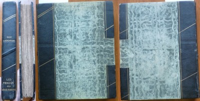 Guy Laborde, Les pendus au r&amp;eacute;verb&amp;egrave;re, 1926, exemplar 34 / 45, bibliofilie foto