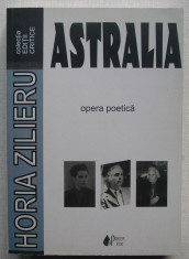 Horia Zilieru - Astralia, Opera Poetica foto