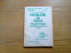 PROBLEME DE FIZICA * Termodinamica, Fizica Moleculara, Caldura - A. Hristev foto