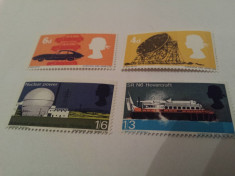 anglia 1966 tehnologie britanica / serie mnh foto