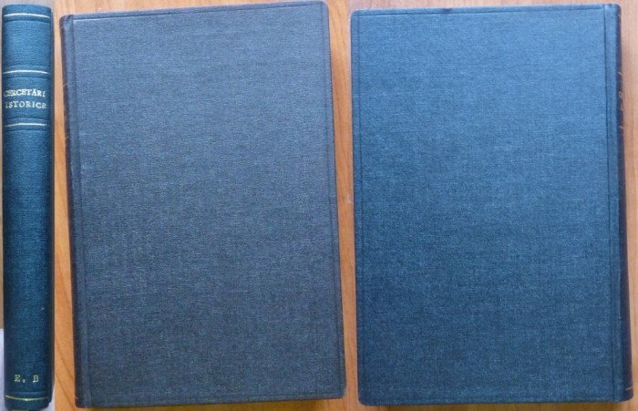 Cercetari istorice; Buletin Seminar de Ist. a Romanilor, Iasi, 1925, an 1, nr. 1