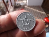 Moneda Cubaneza de 5 centavos 1968.Moneda este in stare excelenta.