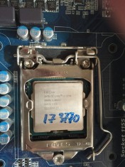 Procesor socket 1155 Intel Core i7 3770 3.4ghz +cooler foto